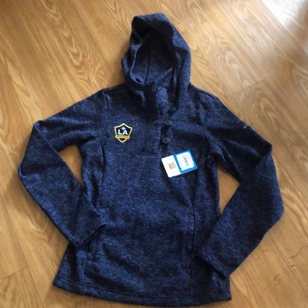 LA Galaxy Columbia women's hoodie  NWT!